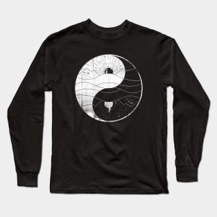 Yin Yang Nature Long Sleeve T-Shirt